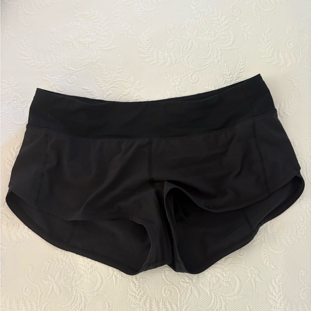 Lululemon Black Streamlined Shorts